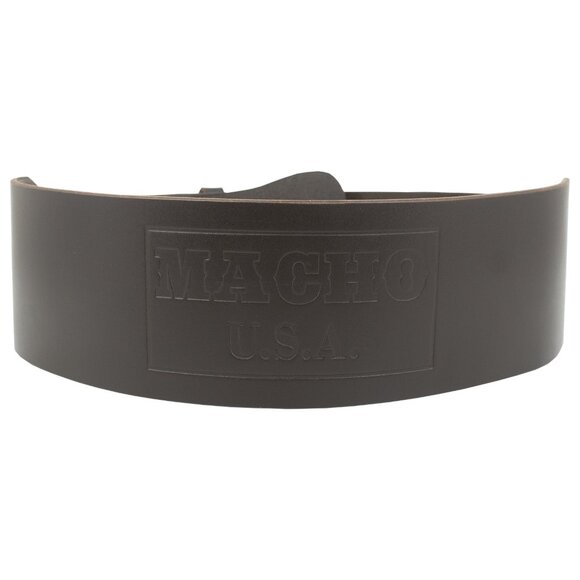Genuine Leather Weight Lifting Belt for Gym Training - Picture 2 of 13